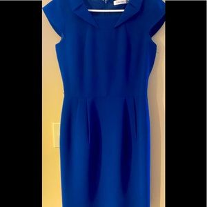 Royal Blue Calvin Klein dress